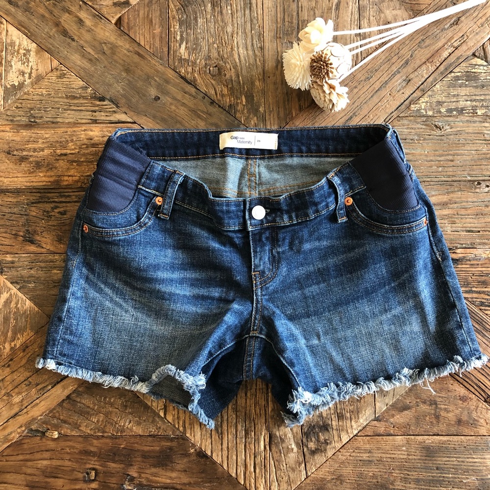 Maternity jean shorts 3.5” inseam